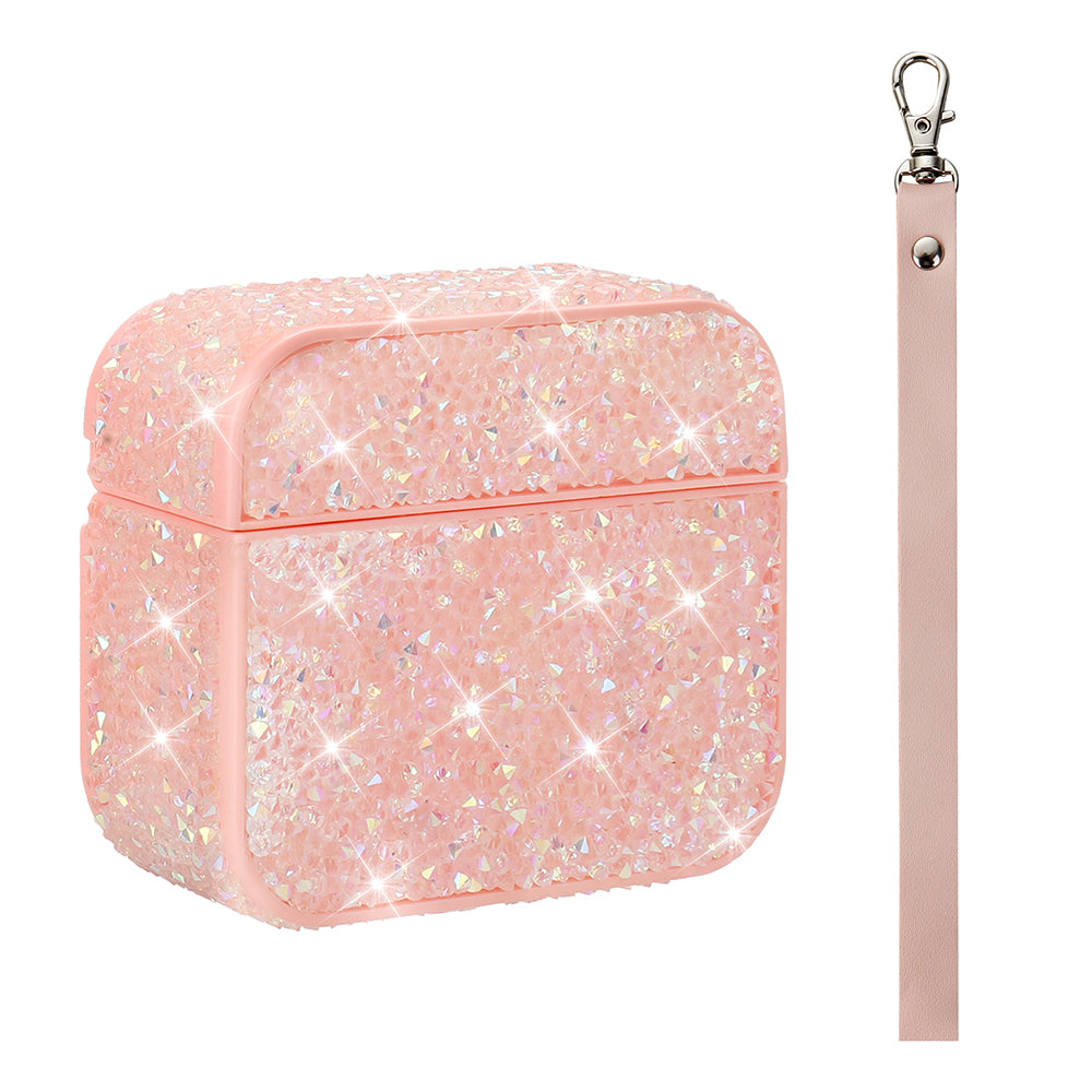 Apple Airpods Pro 2 Zore Airbag 45 Bilek Askı Aparatlı Simli Şeffaf Kılıf