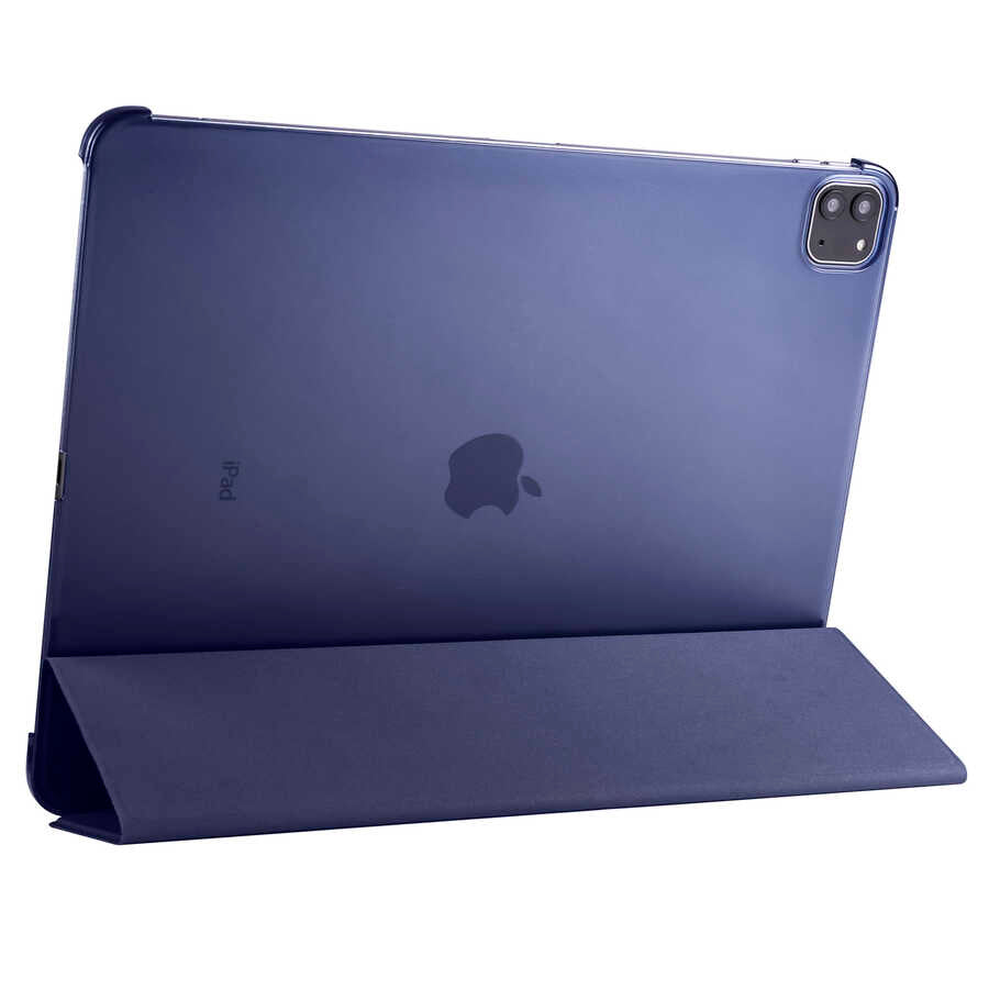Apple iPad Pro 12.9 2022 M2 Zore Smart Cover Standlı 1-1 Kılıf