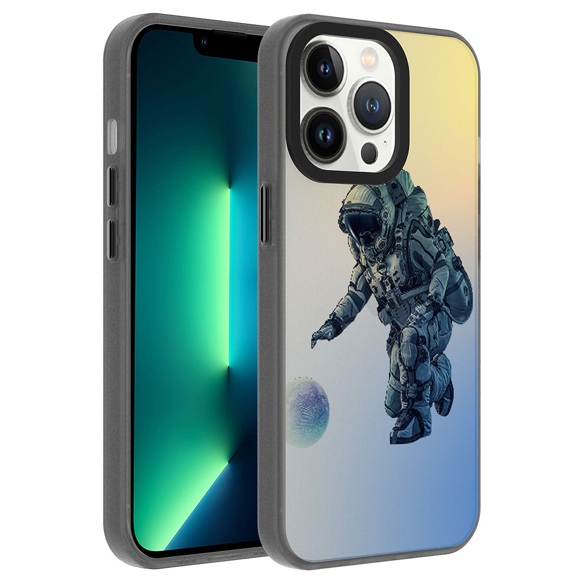 Apple iPhone 13 Pro Max Kılıf Desenli Zore Dragon Sert Kapak