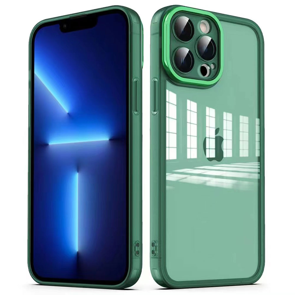 Apple iPhone 13 Pro Max Kılıf Kamera Korumalı Transparan Zore Post Kapak