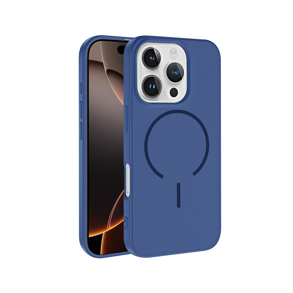 Apple iPhone 16 Pro Max Kılıf M-safe Şarj Özellikli Zore Meta Kapak