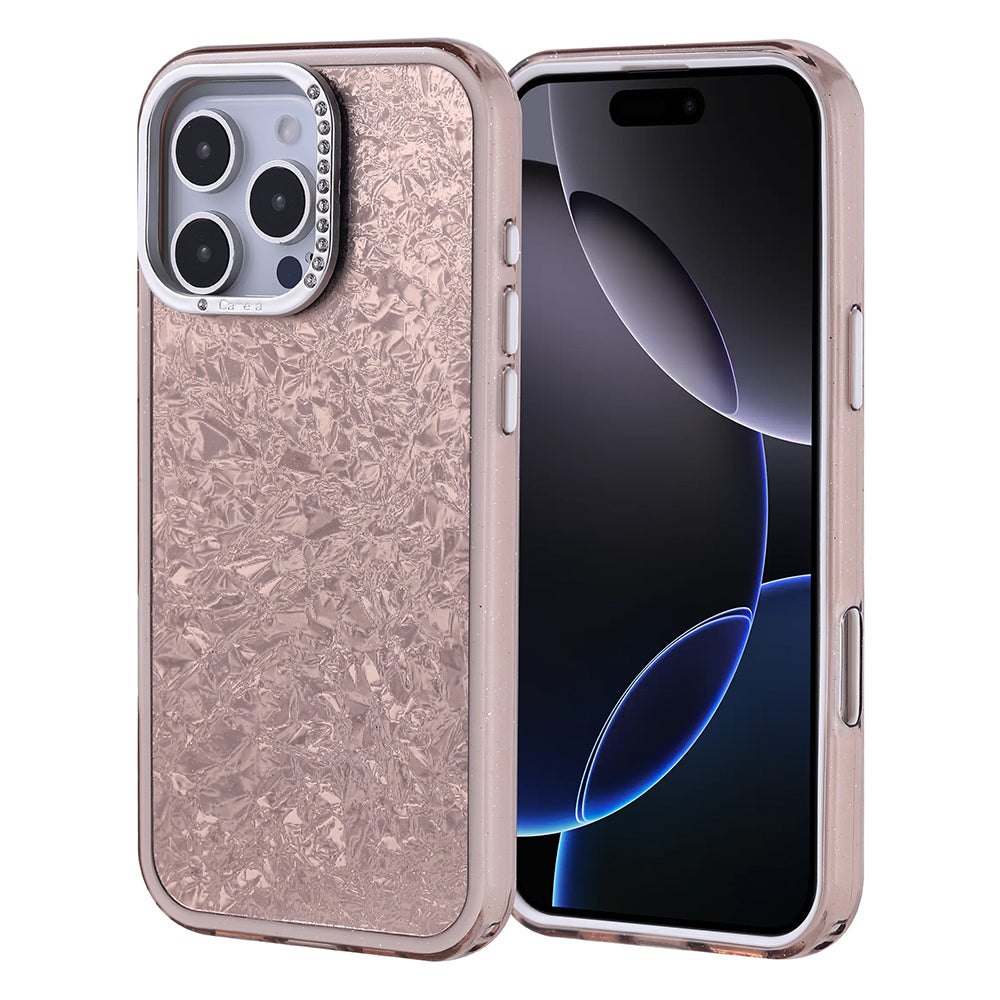 Apple iPhone 16 Pro Max Kılıf Taşlı Tasarımlı Zore Kapi Kapak