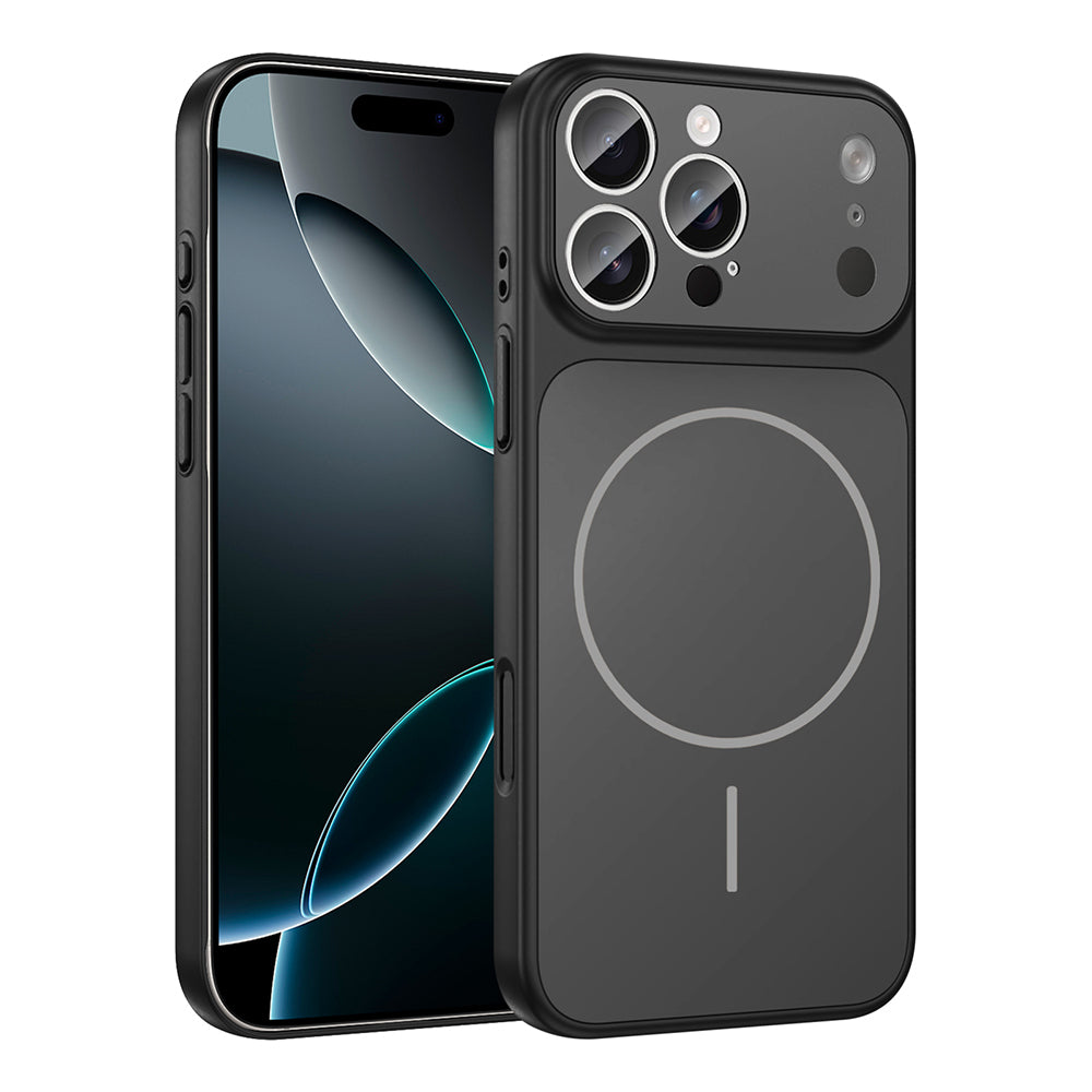 Apple iPhone 16 Pro Max Kılıf Zore M-Safe Şarj Özellikli Kamera Korumalı Formen Kapak