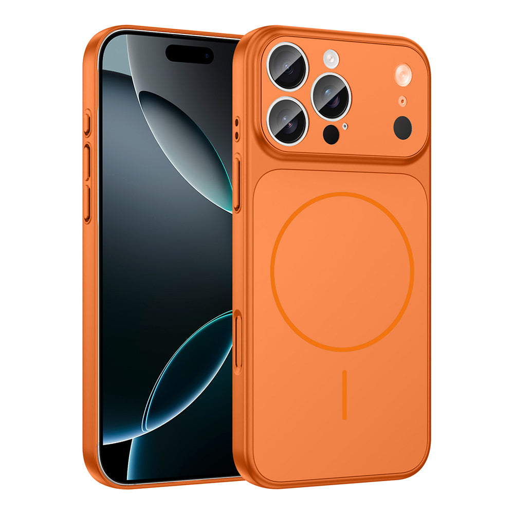 Apple iPhone 16 Pro Max Kılıf Zore M-Safe Şarj Özellikli Kamera Korumalı Formen Kapak