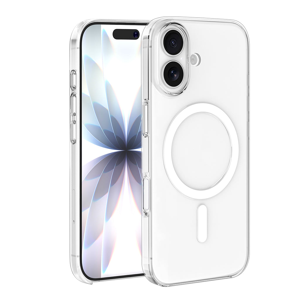 Apple iPhone 17 Kılıf IC Çipli Zore Wireless Şarj Özellikli Şeffaf Orjin Kapak