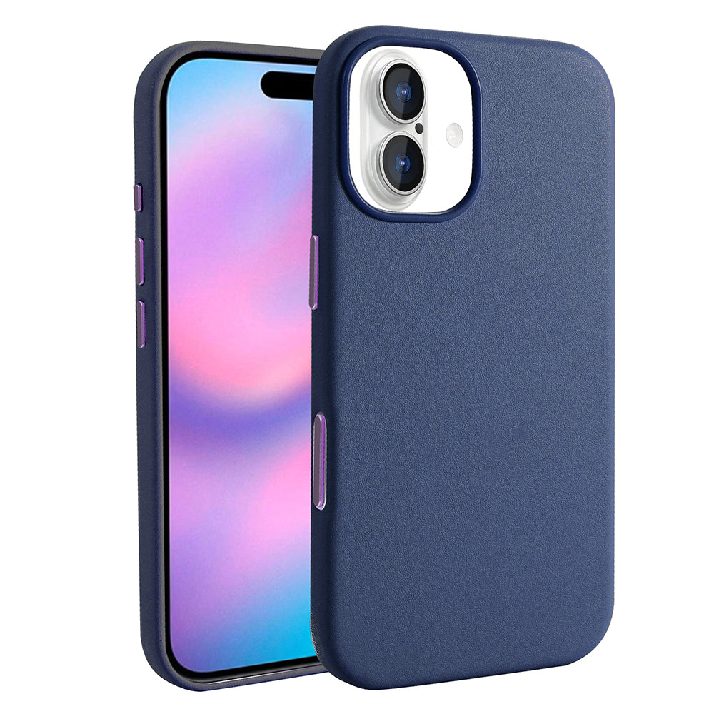 Apple iPhone 17 Kılıf M-safe Şarj Özellikli PU Deri Görünümlü Zore Kupra Kapak