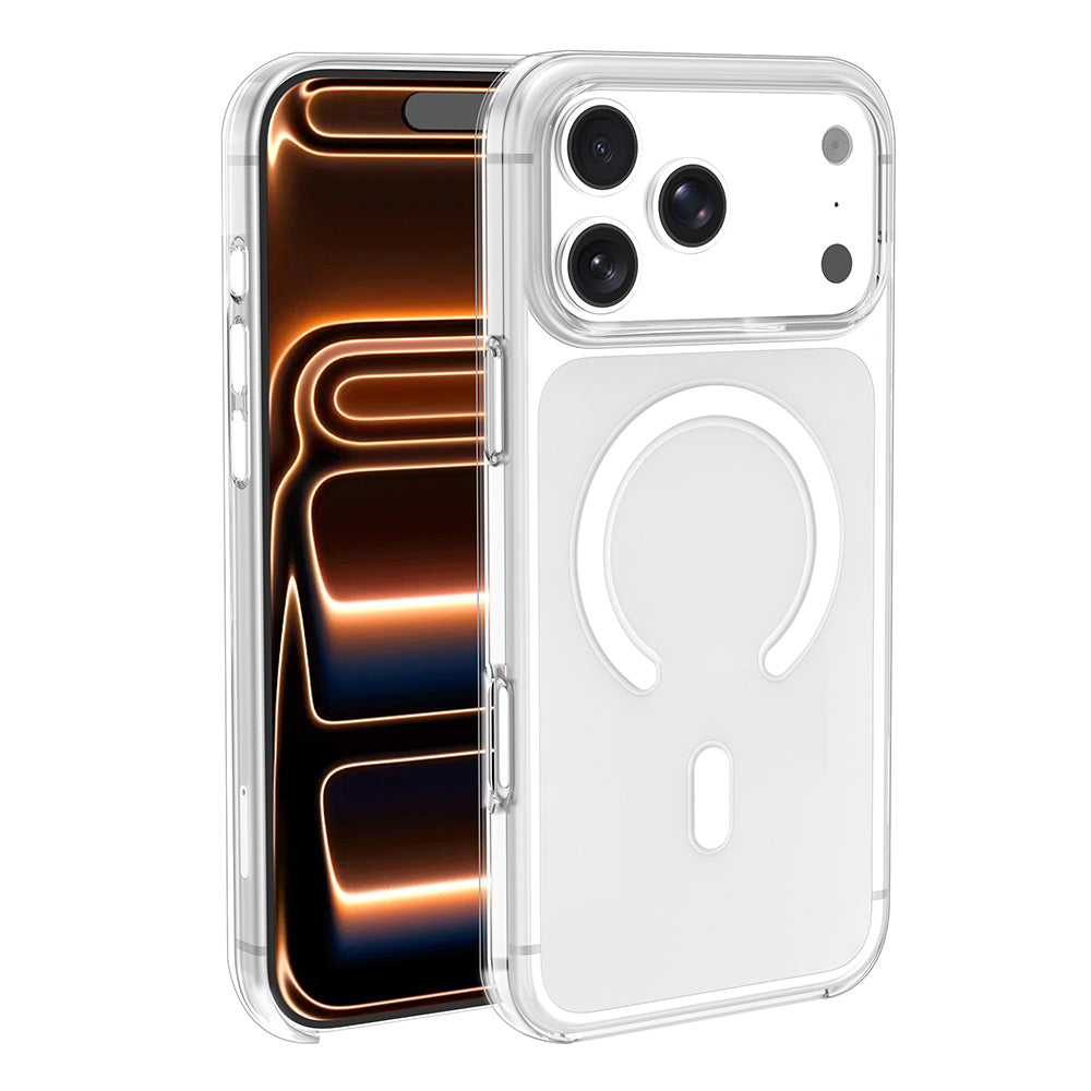 Apple iPhone 17 Pro Kılıf IC Çipli Zore Wireless Şarj Özellikli Şeffaf Orjin Kapak