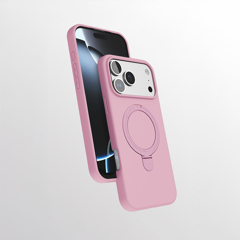 Apple iPhone 17 Pro Kılıf M-safe Şarj Özellikli Standlı Zore Samara Kapak