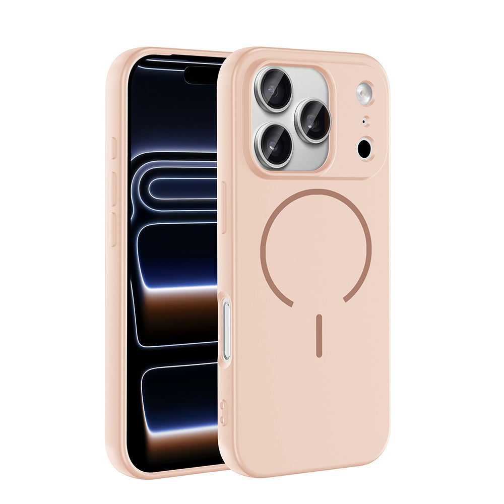 Apple iPhone 17 Pro Kılıf M-safe Şarj Özellikli Zore Meta Kapak