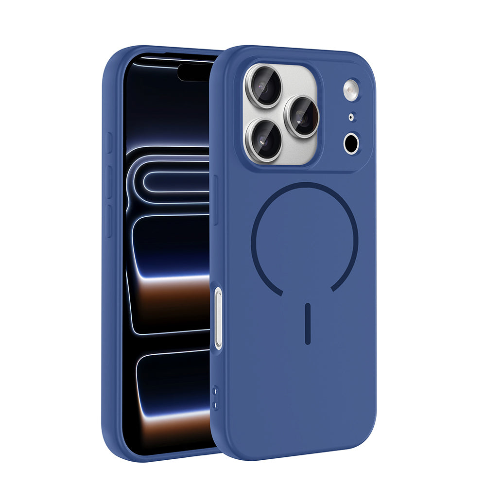 Apple iPhone 17 Pro Kılıf M-safe Şarj Özellikli Zore Meta Kapak