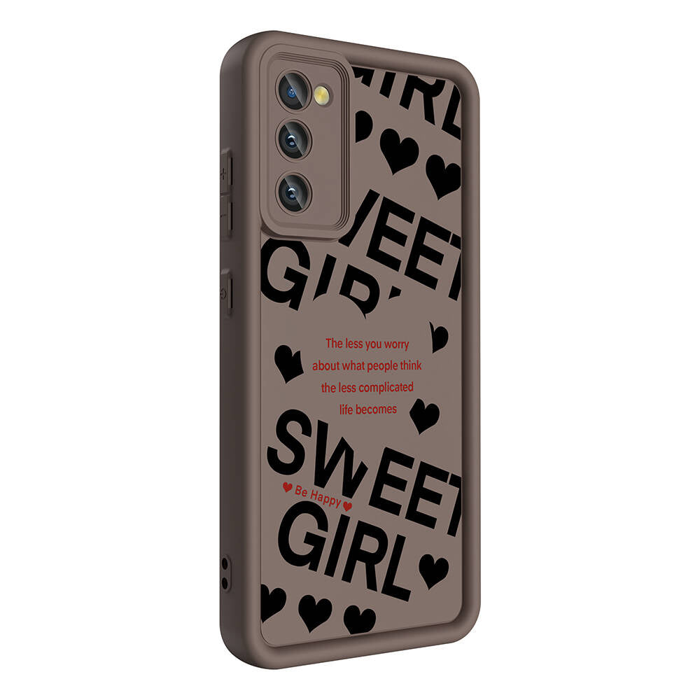 Galaxy S20 FE Kılıf Kamera Korumalı Baskılı Arka Yüzey Zore Klas Kapak