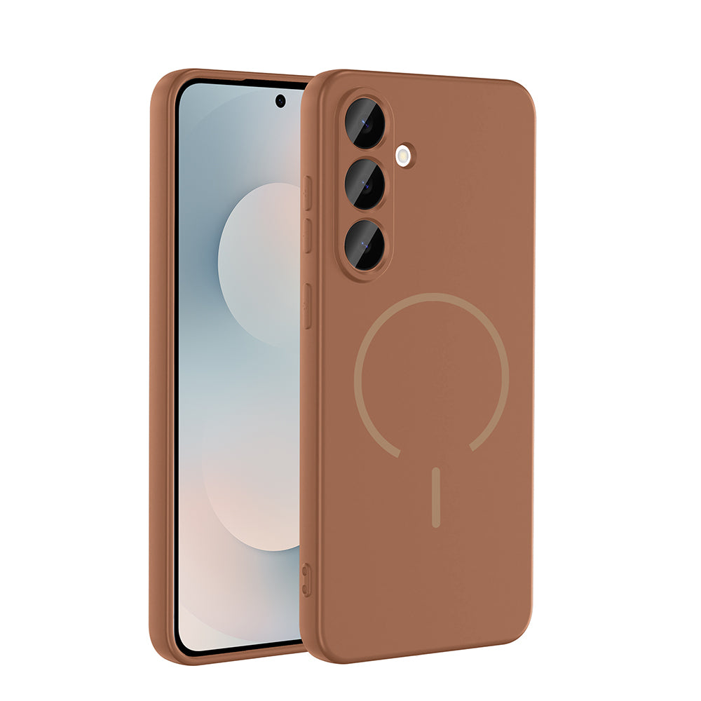 Galaxy S23 FE Kılıf M-safe Şarj Özellikli Zore Meta Kapak