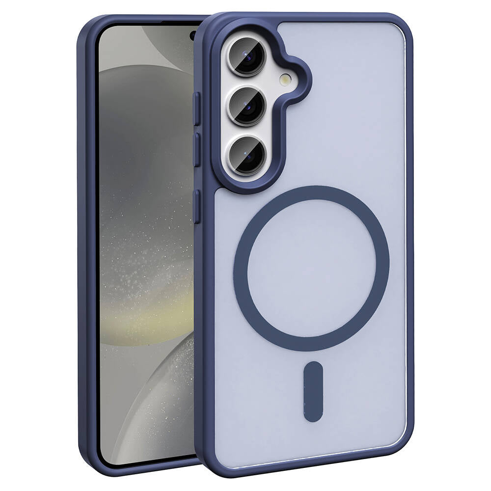 Galaxy S23 FE Kılıf M-safe Şarj Özellikli Mat Arka Yüzey Zore Sio Kapak