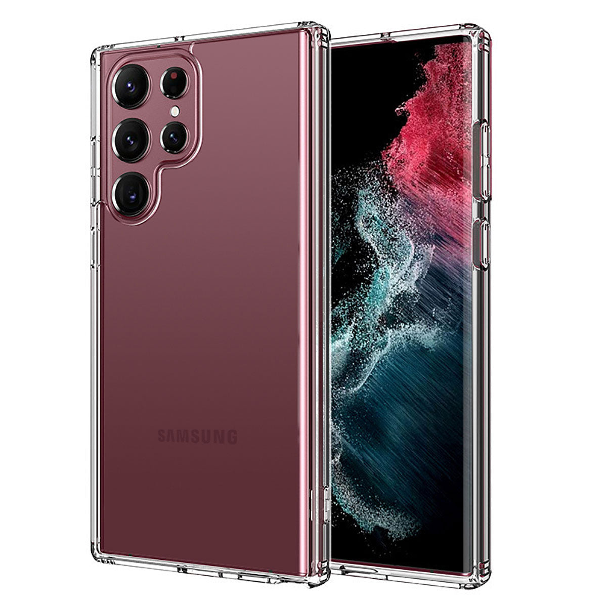 Galaxy S23 Ultra Kılıf Zore 2mm Anti Shock Silikon