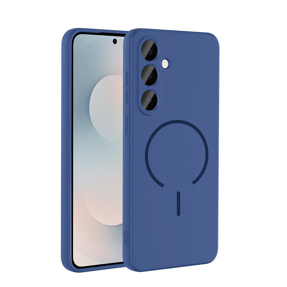 Galaxy S24 FE Kılıf M-safe Şarj Özellikli Zore Meta Kapak