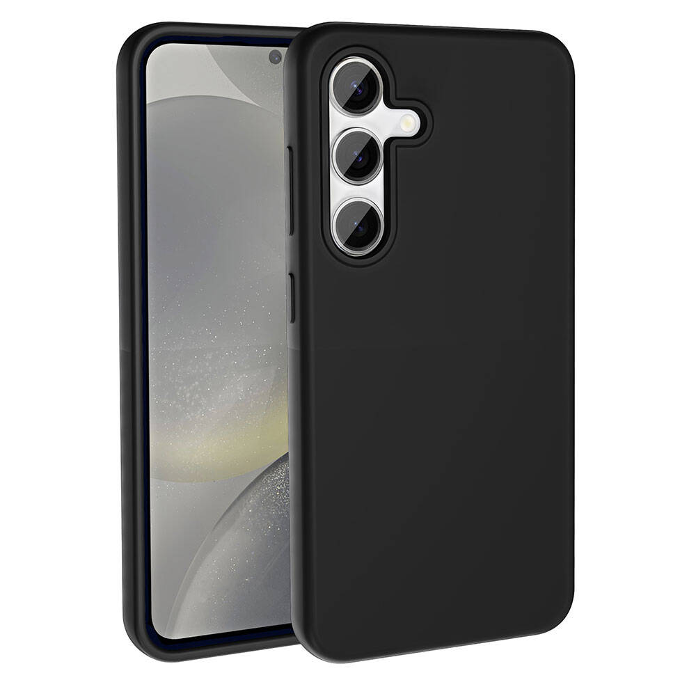 Galaxy S24 Plus Kılıf M-safe Şarj Özellikli Sıvı Teknolojili Silinebilir Sert Zore Kivi Kapak