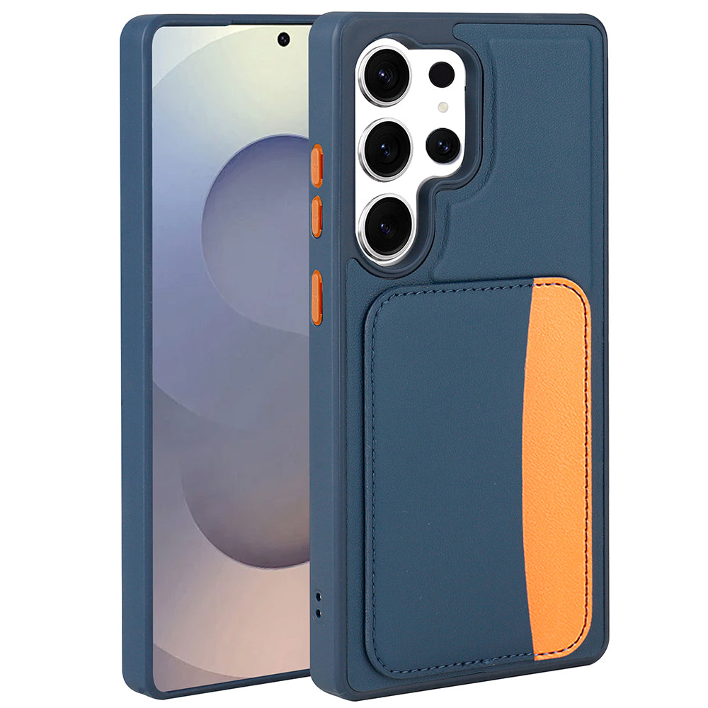 Galaxy S25 Ultra Kılıf Kartlıklı Zore X-Kart Silikon Kapak