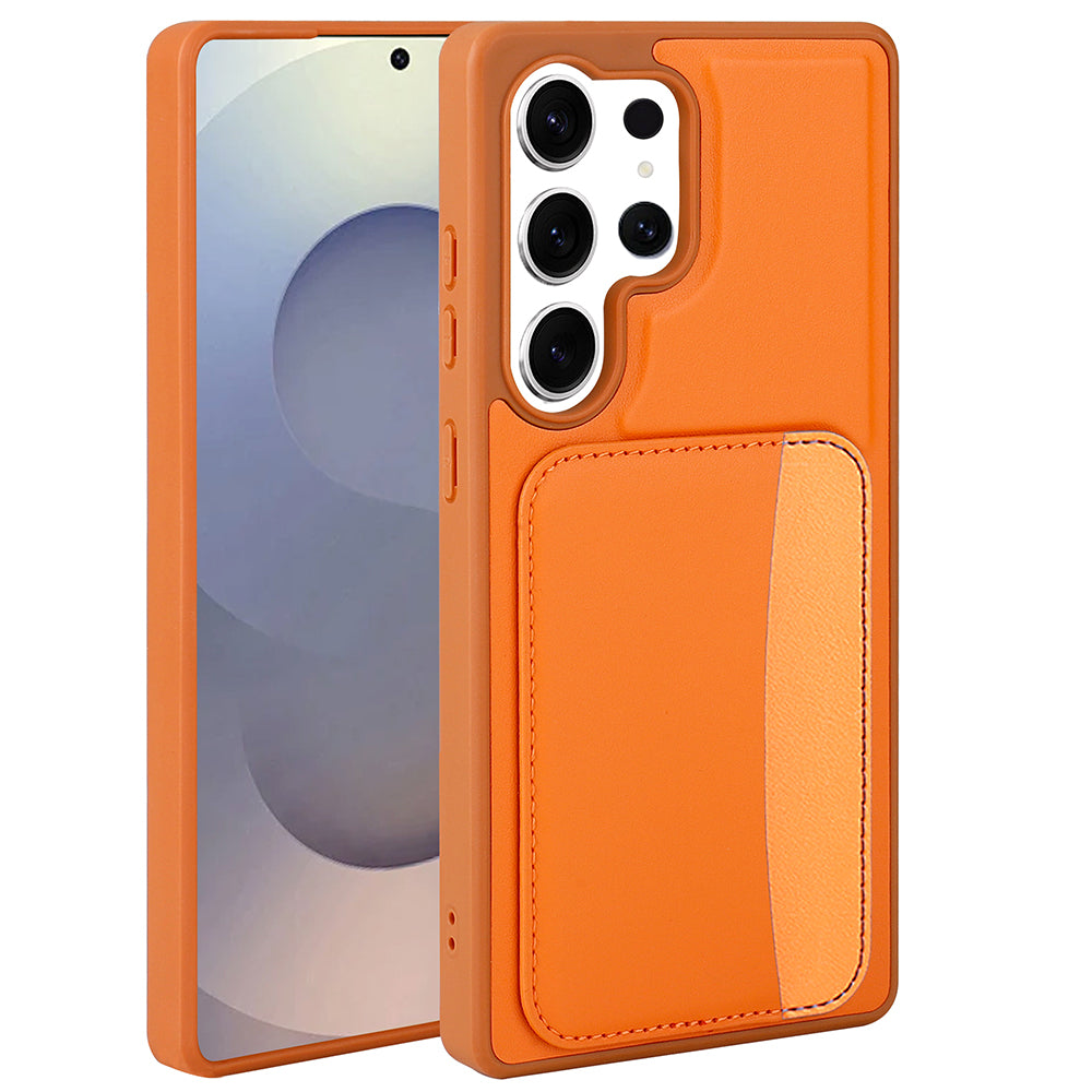 Galaxy S25 Ultra Kılıf Kartlıklı Zore X-Kart Silikon Kapak