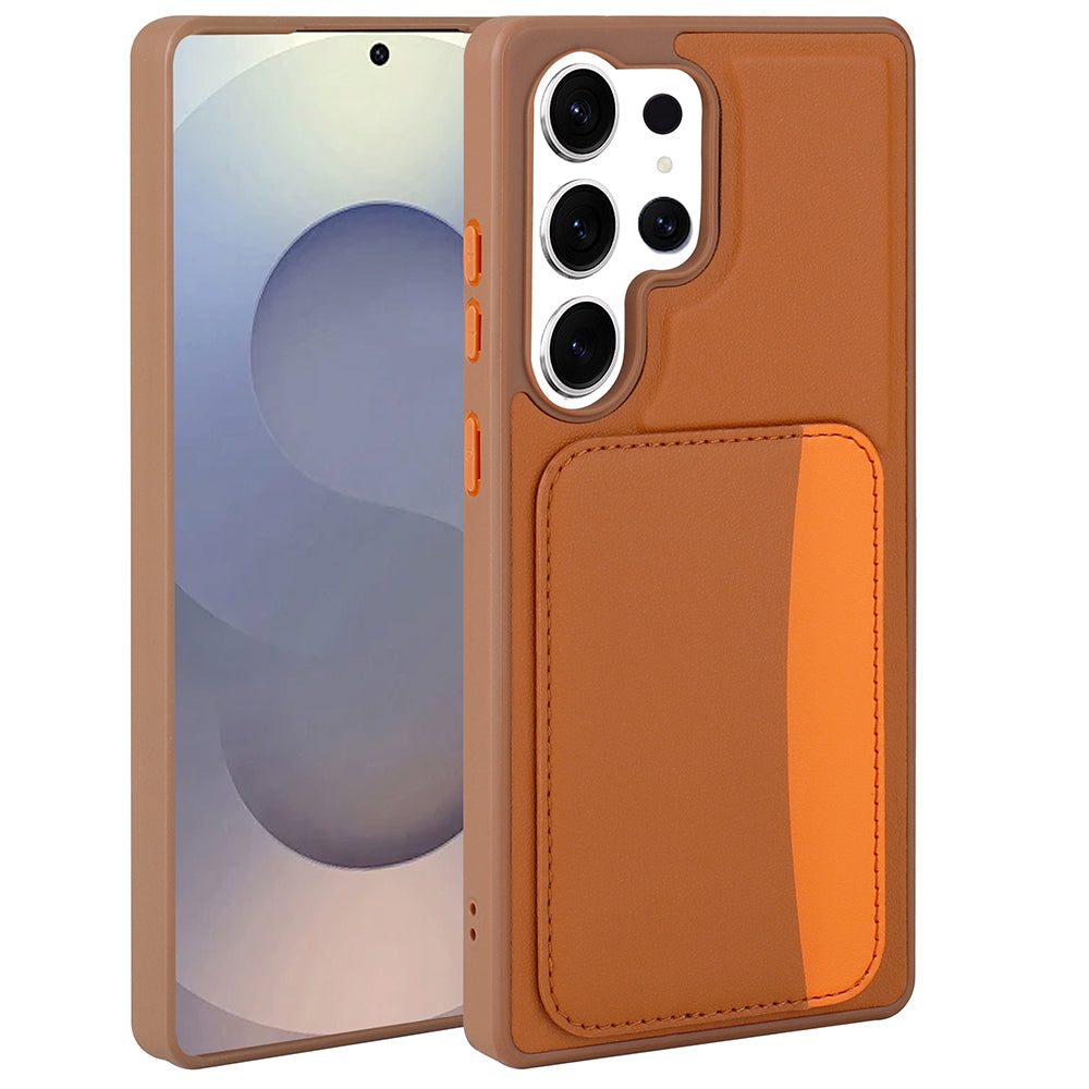 Galaxy S25 Ultra Kılıf Kartlıklı Zore X-Kart Silikon Kapak