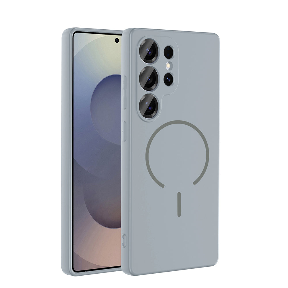 Galaxy S25 Ultra Kılıf M-safe Şarj Özellikli Zore Meta Kapak