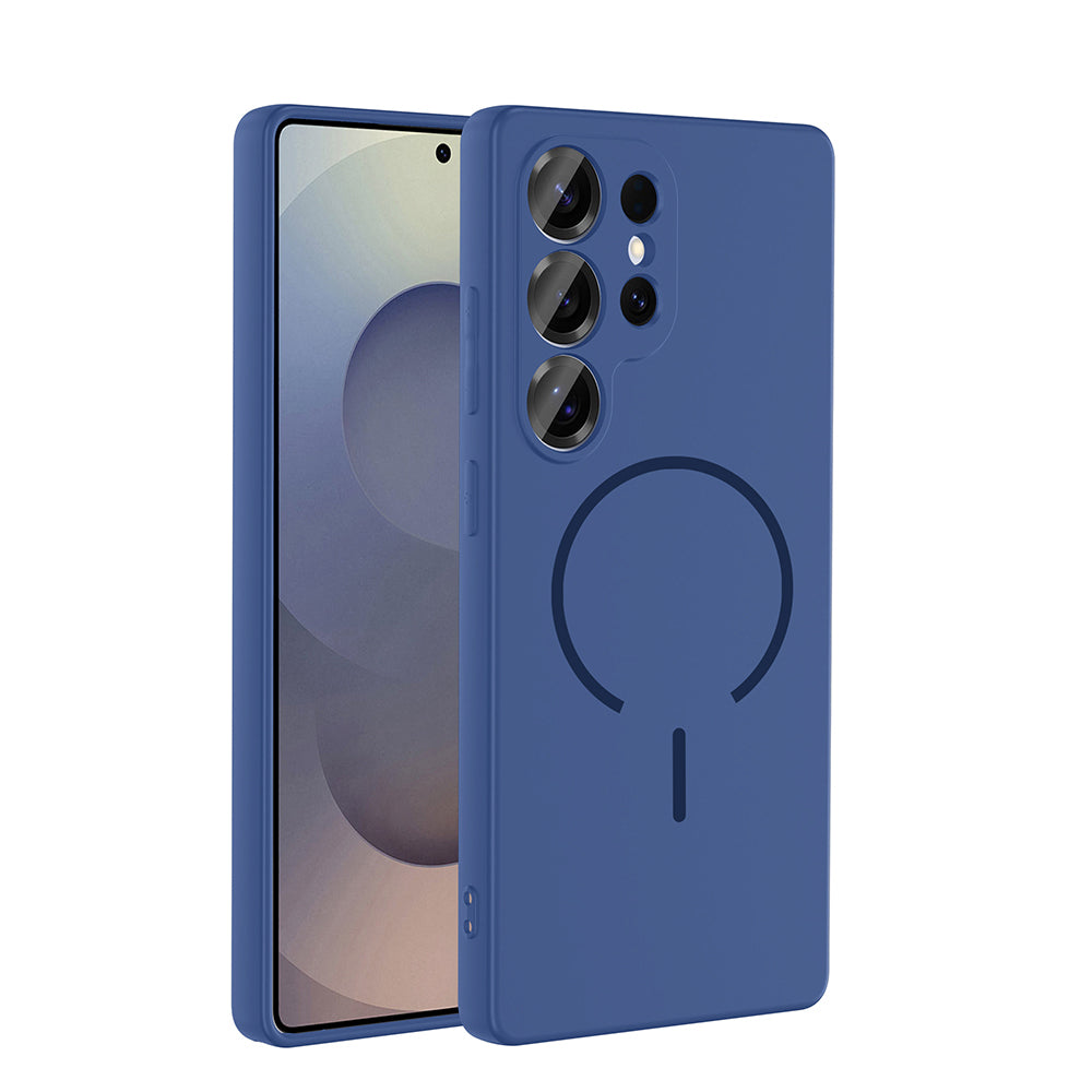 Galaxy S25 Ultra Kılıf M-safe Şarj Özellikli Zore Meta Kapak