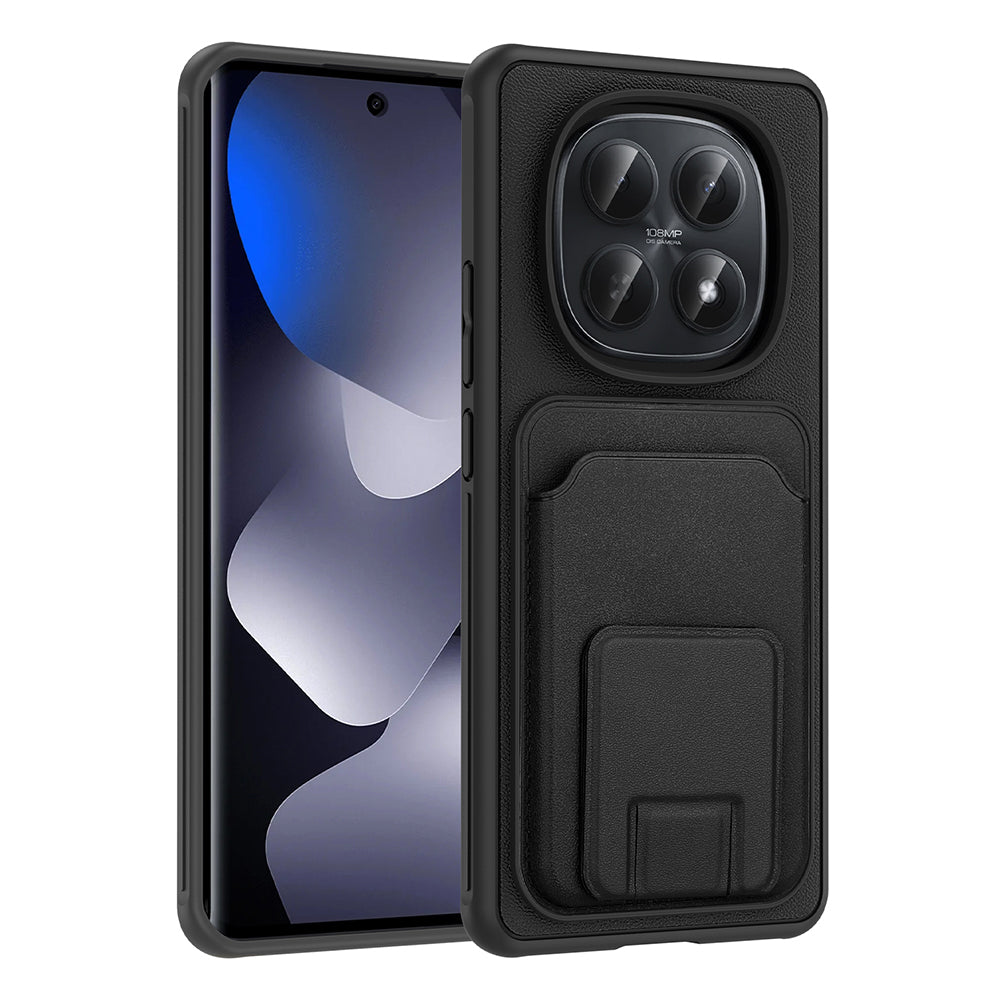 Xiaomi Redmi Note 15 4G Kılıf Kartlıklı TPU Zore Bikart Kapak