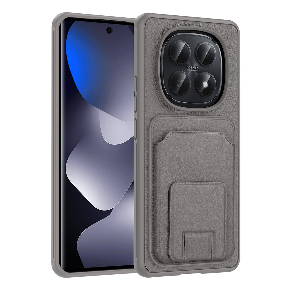 Xiaomi Redmi Note 15 4G Kılıf Kartlıklı TPU Zore Bikart Kapak