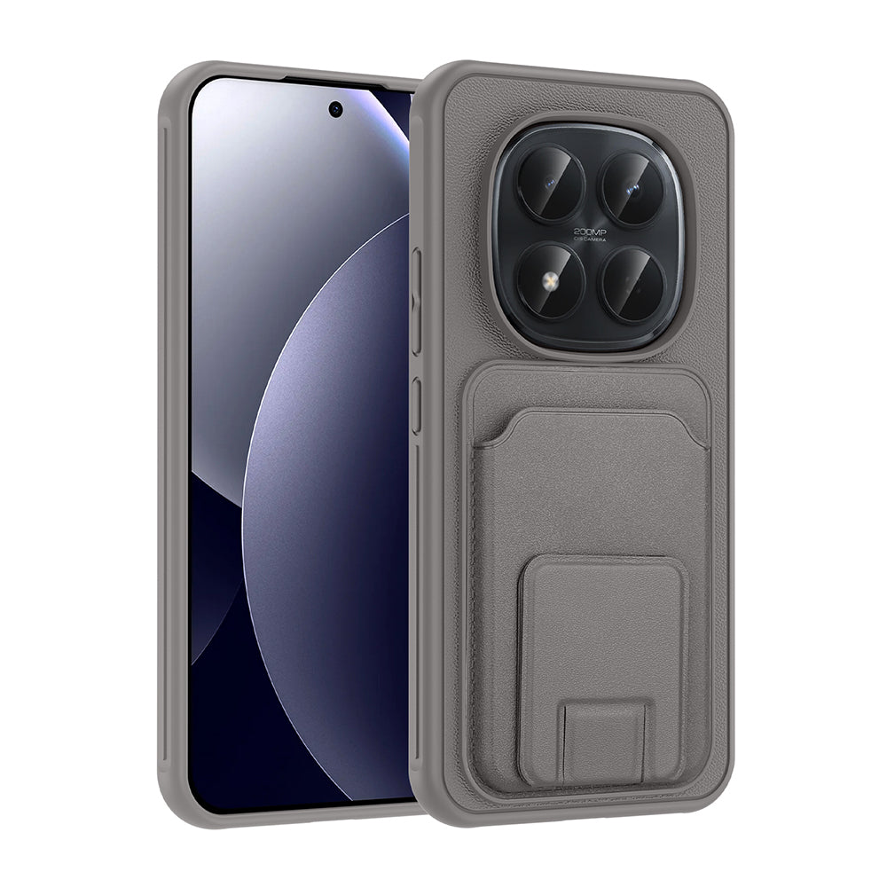 Xiaomi Redmi Note 15 Pro Plus Kılıf Kartlıklı TPU Zore Bikart Kapak