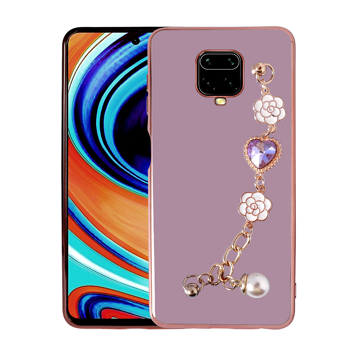 Xiaomi Redmi Note 9 Pro Kılıf El Tutamaçlı Kamera Korumalı Zore Taka Silikon Kapak